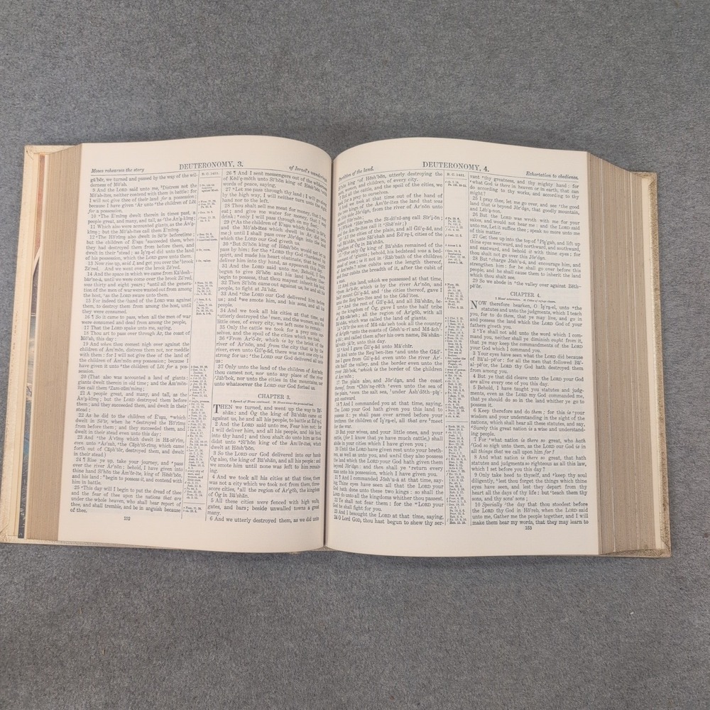 Holy Bible King James Version Family Altar Edition Red Letter Crusade Publishers - Picture 7 of 10